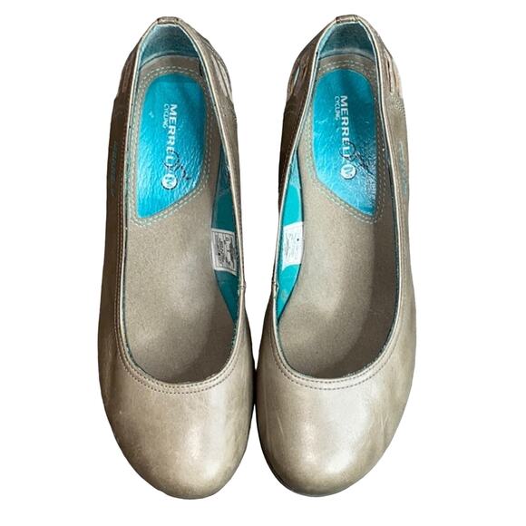 Merrell Cycling Aluminum Leather Heels 8.5 - Picture 3 of 9